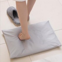 온나 규조토 욕실 침실 화장실 발닦개 발매트, 그레이