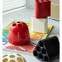 우산꽂이 철제 업소용 인테리어 카페 거치대 현관 우산거치대, 빨간색 - 라운드 우산꽂이