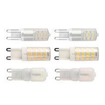 야간조명 가장 밝은 G9 LED 할로겐 조명 세라믹 SMD2835 360 빔 앵글 3W