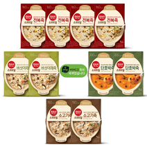 비비고 죽 280g X 10팩 (옵션선택), (상온) 280g 전복4+소고기2+버섯야채2+단호박2