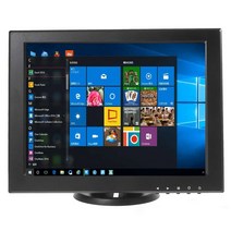 29인치 게이밍 모니터 미니 PC 디스플레이 1024x768 HD VGA 저항성 터치 스크린 POS 기계 소형 12 인치