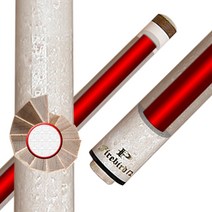 옥션빌리어드[투혼]스페어상대 P-Firebird12 12쪽상대 카본파이프삽입 버드아이, 유니락(중골22∮), 700mm