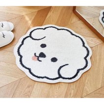 애드망 화장실매트 귀여운 발매트 주방 욕실 현관 부엌 발닦개, 9.귀여운 댕댕이 40x60