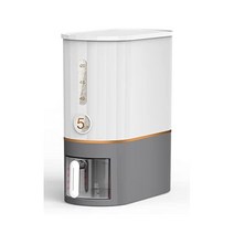 JOSTRY 25 Lbs 라지 Sealed 라이스 디스펜서 시리얼 드라이 푸드 스토리지 Containers 계량컵 BPA-Free Household 키친 Pantry Organiz