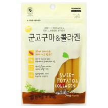 GT 바우와우 강아지 애견 간식 군고구마 콜라겐 70g, 1