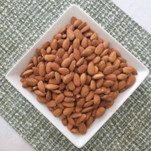 [여백견과건어물] 직접 볶은 아몬드 500g 1kg 볶음아몬드, 볶음아몬드 500g(지퍼백)