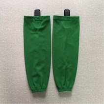 아이스하키 장비 용품 아이스 하키 양말 퓨어 컬러 100% 폴리에스테르 트레이닝, 04 green_04 L