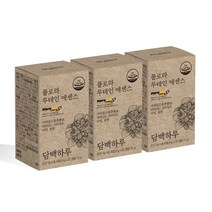 담백하루 플로라 루테인 에센스 DSM 플로라글로 비타민C 비타민E 아연 셀렌, 30캡슐, 500mg, 3개