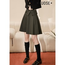 kuose 쿠오세 프렌치 a라인 스커트 2023 봄 하이웨이스트 스몰 스커트 숏스커트