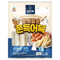 씨제이제일제당 삼호 쫀득어묵 500g x 5개, 단품