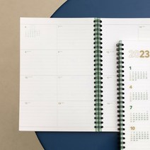 바이풀디자인 세컨 플래너 미디움 주간 2023