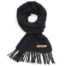 Acne Studios 아크네스튜디오 22FW 아크네 로고 울 프린지 머플러 CA0218 900, 단품없음
