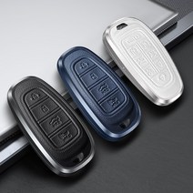 유투카 현대 자동차 스마트 가죽 키케이스 키링 키홀더 키커버 더뉴 그랜저 더뉴 싼타페 쏘나타 DN8 넥쏘 투싼NX4 코나 베뉴 I30PD 팰리세이드 아반떼CN7, [현대] HD-03, 딥블루