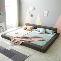 뉴 오픈 저상형 패밀리침대 SS+Q (파워본넬), 아이보리