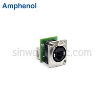 암페놀 RJX8FD5T 매입형 CAT-5e RJ45 커넥터