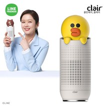 클레어 라인프렌즈 휴대용 차량용 공기청정기 CAP-BF, CAP-BF-PSA1(샐리)