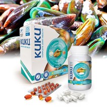 쿠쿠 뉴질랜드초록홍합 초록입홍합오일 27000mg 60캡슐 + 분말 20250mg 60캡슐, 초록입홍합오일 + 분말 120캡슐 1통