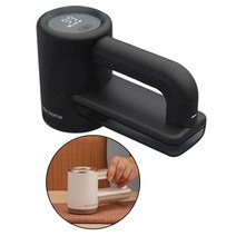 휴대용 패브릭 면도기 충전식 보푸라기 제거제 옷 스웨터 면도기 usb 충전식, 검은색