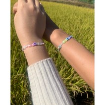 [주문제작] 커스텀 이니셜 커플팔찌