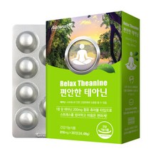 네추럴라이즈 편안한 테아닌 24.48g, 1개, 30정