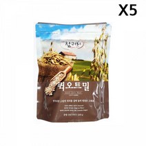 FK 퀵오트밀(네츄어스 500g)X5 우리밀가루 중력밀가루 호밀가루 박력밀가루 빵밀가루 빵 베이킹 빵만들기 밀가루 이스트, 쿠팡 1