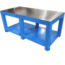 중장비 가공 작업대 수리 테이블 강판 철 금형 다용도 선반 다이, 1200x750x800 테이블면16mm