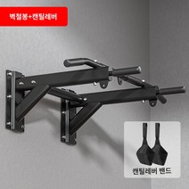 풀업바 철봉바 턱걸이 평행봉 천장 철봉 기구 벽걸이, 디럭스 업그레이드 벽체 철봉 1대 + 캔틸레버 벨트, 업그레이드 벽 수평 막대 + 캔틸레버 벨트