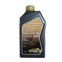 에스오일 세븐골드 S-OIL 7 Gold 5W40 1L 100% 합성 엔진오일, 1통, S-OIL 7 Gold 5W-40 1L