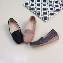 짝꿍닷컴 데일리픽 스웨이드 여성 플랫 단화 UH KAN663 43