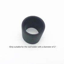 발판좌대 낚싯대 홀더 랙 낚시를위한 pvc 인서트 프로텍터, 검은색