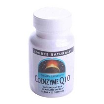 Source Naturals 코엔자임 Q10 75mg 캡슐, 30개입, 1개