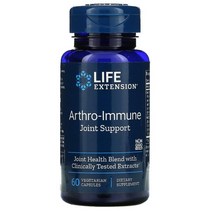 라이프 익스텐션 Life Extension Arthro-Immune Joint Support 베지 캡슐 60정 US 직배송, One Color, One Size