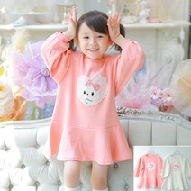 리본 토끼 원피스 가을 유아 아동 여아 조카 선물 등원룩