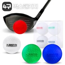 4p 야간 골프 핫템 LED 발광 골프공 초보골퍼 홀인원기념 입문자볼 필드용, LED볼4구패키지_화이트