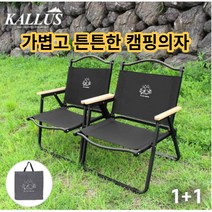 캠핑 로우체어 블랙 1+1 전용가방 포함, 컴팩트체어 블랙+블랙+가방