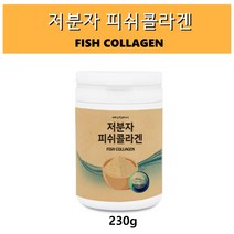 저분자 피쉬콜라겐 펩타이드 가루 생선 어류 먹는 콜라겐 수용성콜라겐 가수분해 명태껍질 피부영양 이너뷰티 fish collagen powder, 1개