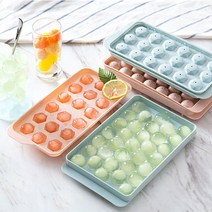 볼 크림틀 33구 실리콘 아이스 홈용품 얼음틀 왕 카페 각 18구 몰드 트레이 동그란, 쿠팡 본상품선택