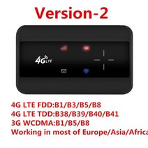 휴대용 와이파이 호환 여행 무선 KuWFI 4G 모뎀 라우터 3G/4G SIM 포켓 모바일 핫스팟 자동차 카드 슬롯 포함