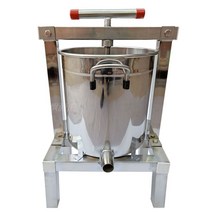 대형 착즙기 프레스 기계 12L 쥬스 쥬서기 스테인리스, 12리터  그물통 235x280mm 간단조립