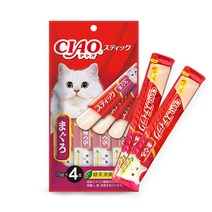 이나바 챠오츄루 고양이 간식 혼합맛 10종콤보, 이나바 차오츄르, 참치스틱121 10팩(40개입)