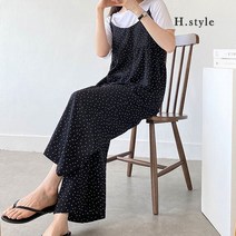 [에이치스타일] [H스타일](PT)도트점프수트