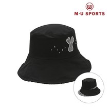 [본사]리버시블 버킷햇 MU22533H201, BLK