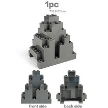 심심풀이 취미생 블럭 나무 식물 엑세사리 부품 건축물 레고 호환 잔디 부시 잎 정글 군사 도시 친구 창작제품 키즈 어린이 토이, [12] mountain1pc