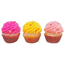 컵케이크 장난감 랜덤 10개 강아지생일선물 애완용품