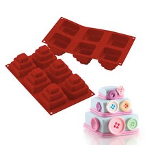 실리코마트 SF168 MINI WONDER CAKES SQUARE, 1개, 상세설명참조