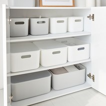 그래그 장난감 인형 팬트리 수납 정리함 리빙박스 양말 속옷 정리 화이트S 816, L, 화이트, 1개