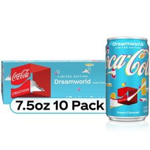Coca-Cola 코카콜라 드림월드 냉장고 팩 미니사이즈 7.5oz 10팩 한정판코카콜라