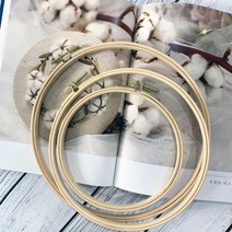 토이앤스티치/NEW 고급형 대나무 원형 수틀 6종 수틀액자/십자수 프랑스자수, NEW고급형원형수틀-12.5cm