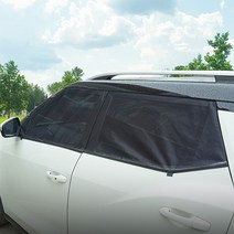 케이엠모터스 티볼리에어 차량용 모기장, 차박 모기장 윈도우set, 티볼리에어(4P)