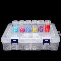 블링블링 보석십자수도구, 1개, 원형48p구슬보관함